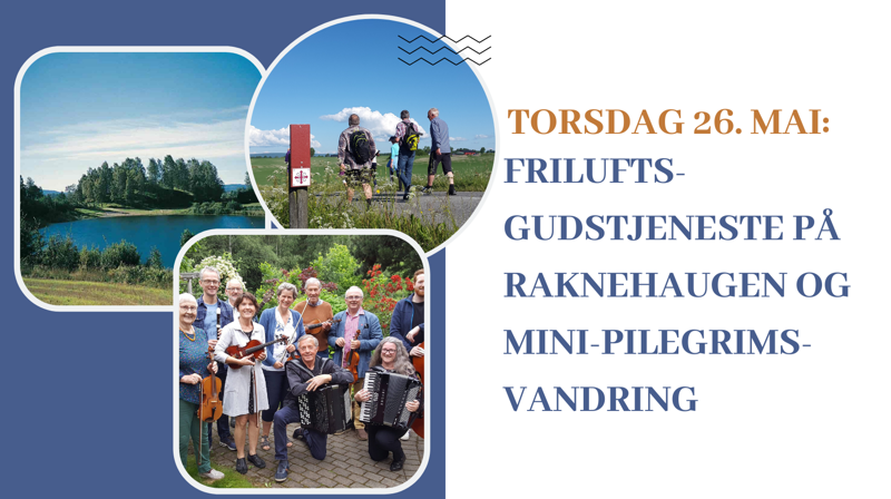 Friluftsgudstjeneste på Raknehaugen
