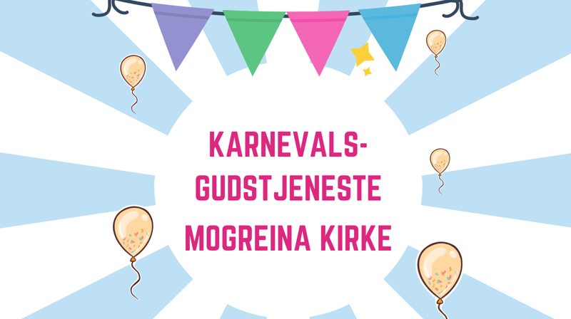 Velkommen til karnevalsgudstjeneste!