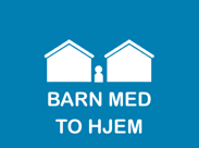 Barn med to hjem