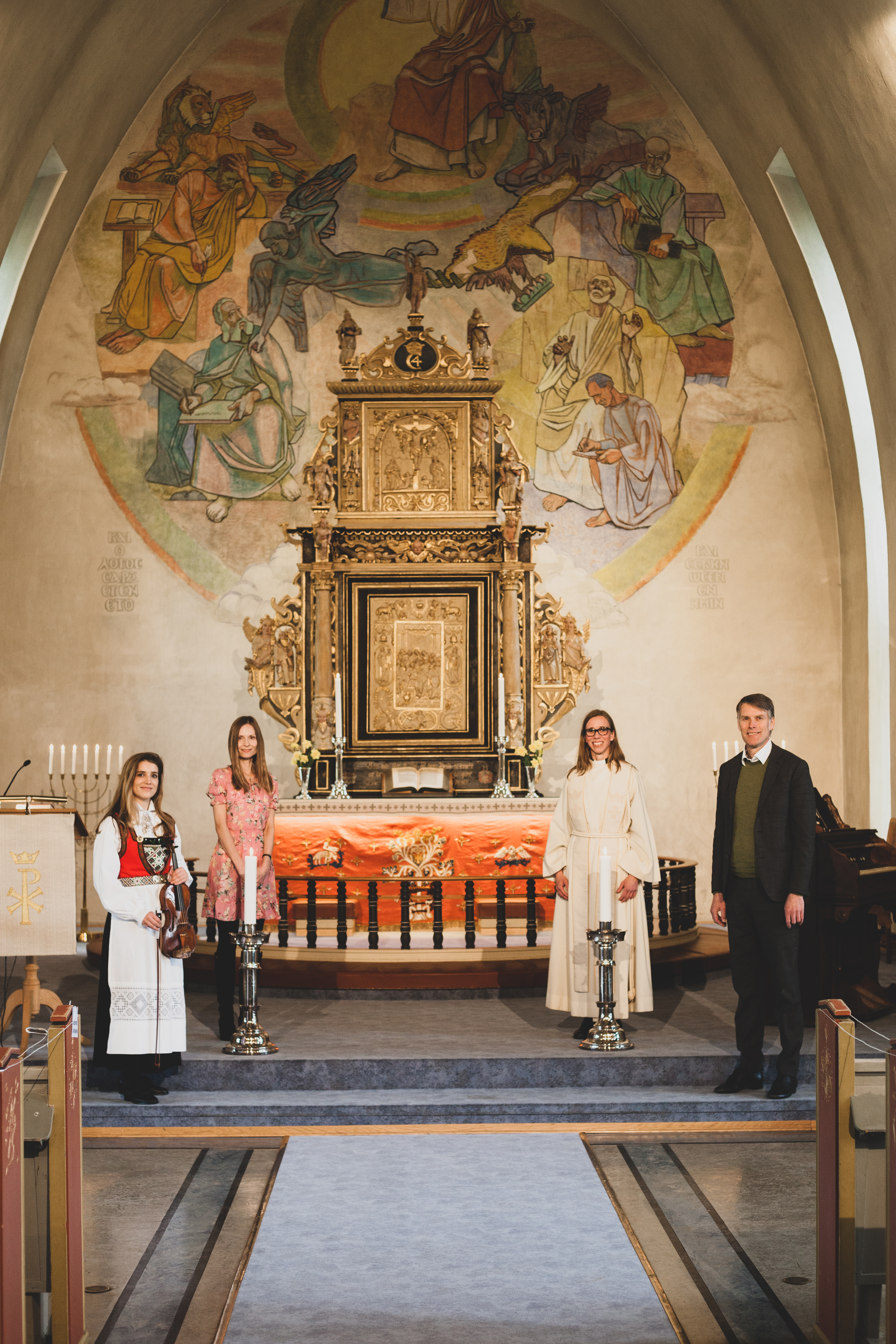 Digital gudstjeneste fra Ullensaker kirke 17. mai kl. 11.00