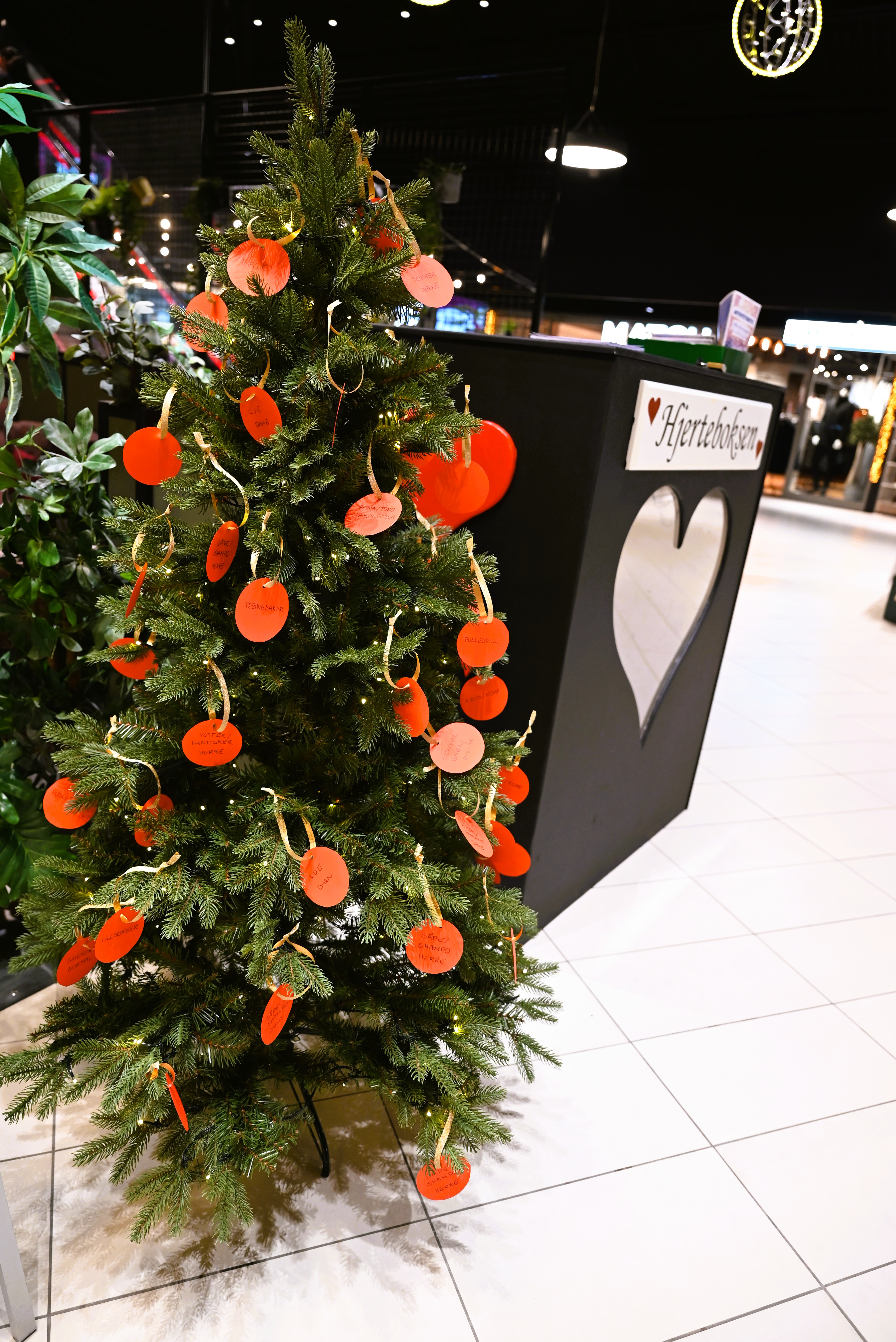 Hjerteboksen på Romerikssenteret