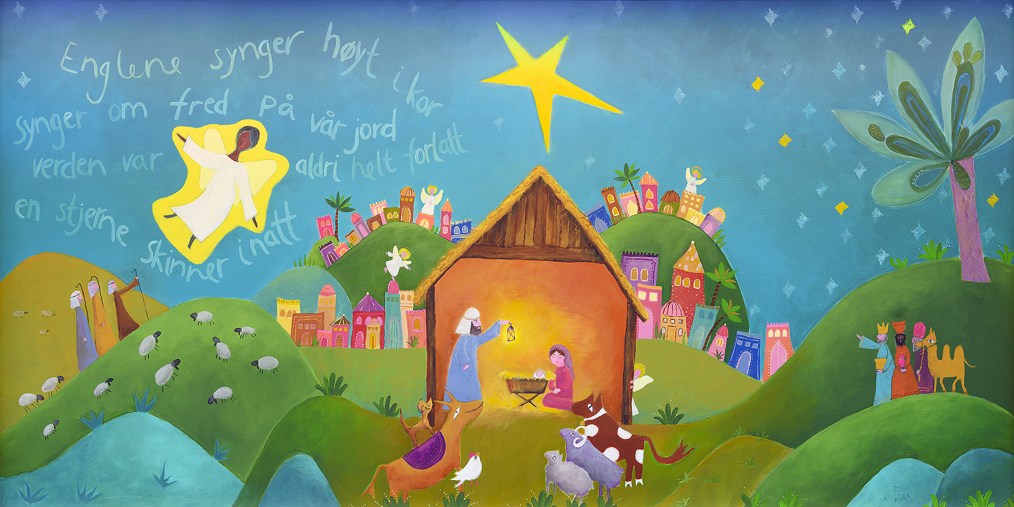 maleri Betlehemsmarka