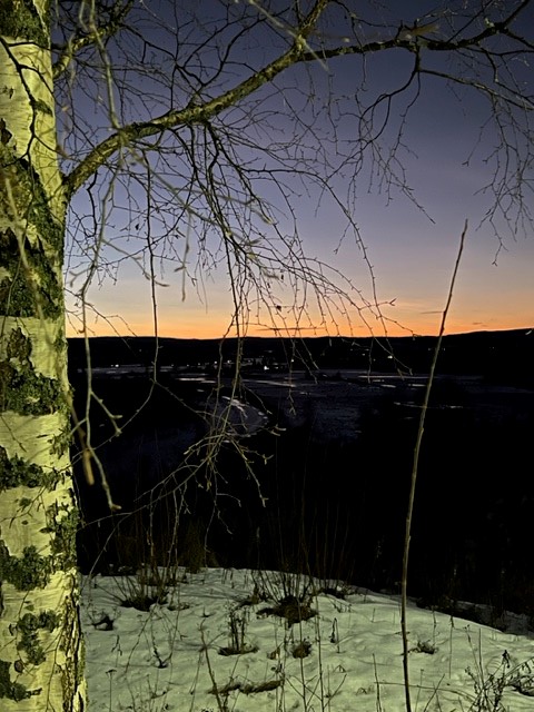Vinterkveld. Foto John Olaf Rusten