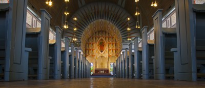 Interiør av Vadsø kirke