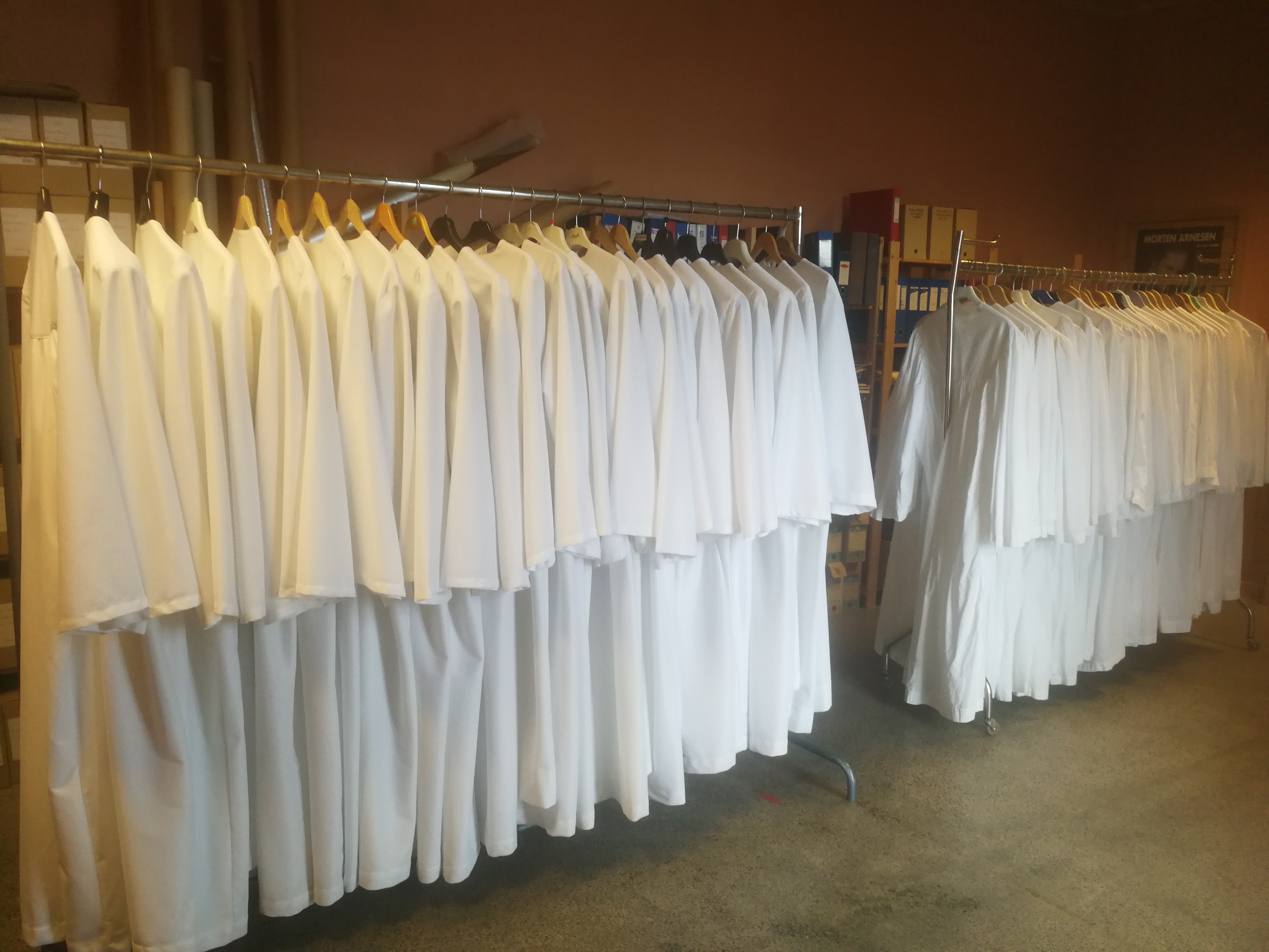 Husk konfirmantkappene