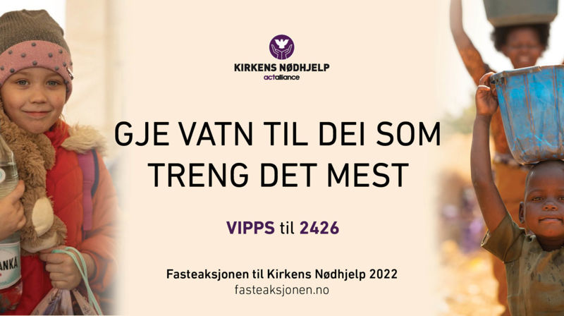 Fasteaksjonen står for døra - tysdag 5. april er dagen hos oss!