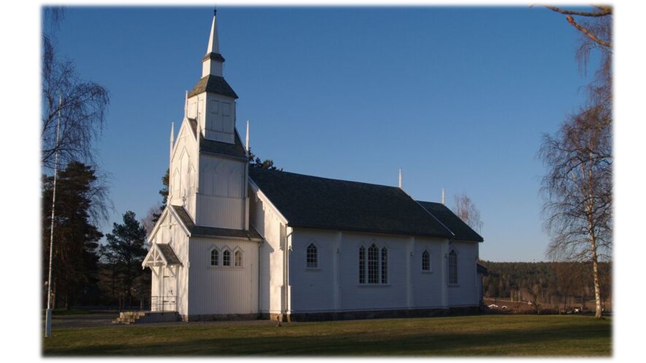 Gudstjeneste i Svinndal kirke søndag 18. desember.