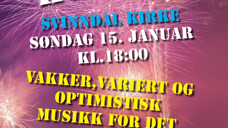 VELKOMMEN TIL NYTTÅRSKONSERT!