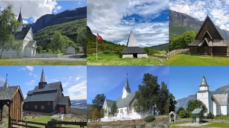 Vigsel i kyrkja i Vang