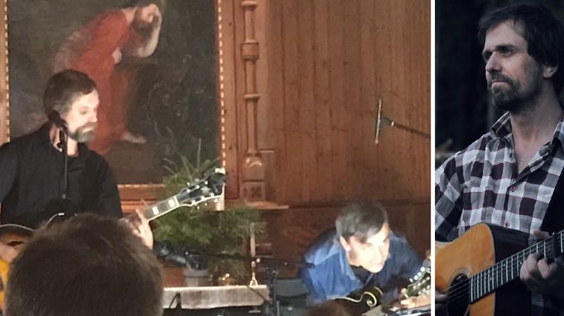 "Jeg har aldri eid et tre..." Erik Lukashaugen sang Børli-tekster.