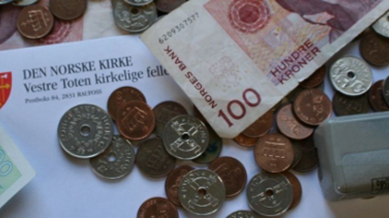 Kostnader ved leie og bruk av kirker og kirkegårder i Vestre Toten