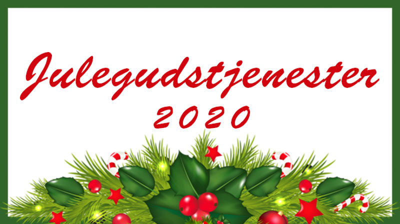 Påmelding til julegudstjenester 2020 (Korrigerte tider for Ås)
