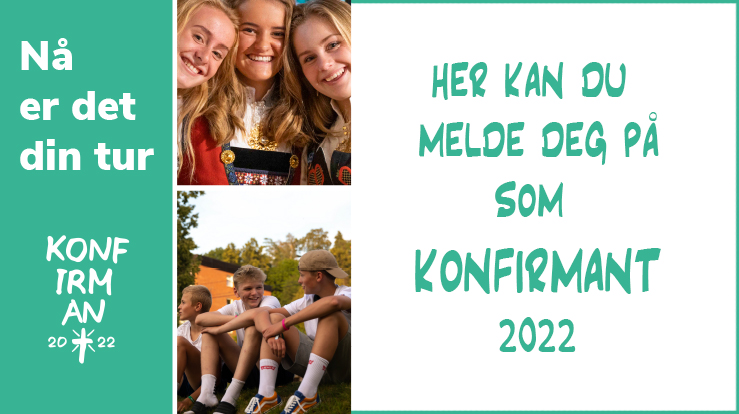 Velkommen som konfirmant 21/22