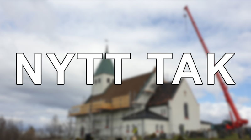 Raufoss kirke får nytt tak