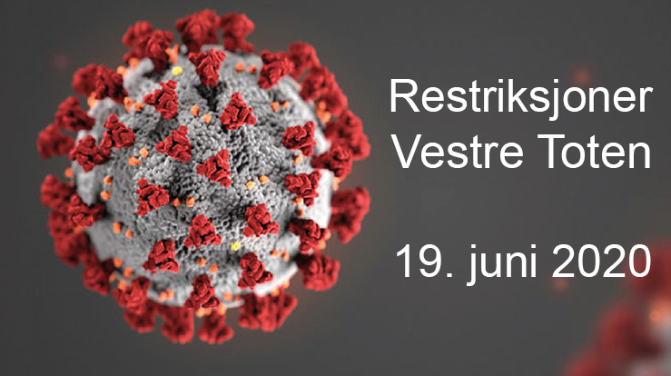 Koronarestriksjoner i kirkene pr. 19. juni