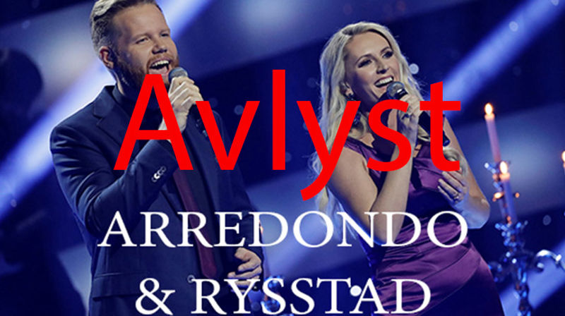 Avlyst! Konsert med Arredondo & Rysstad