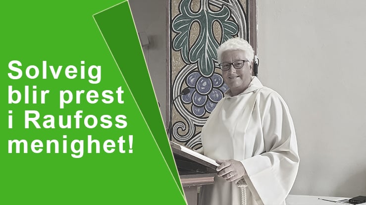 Solveig blir prest på Raufoss