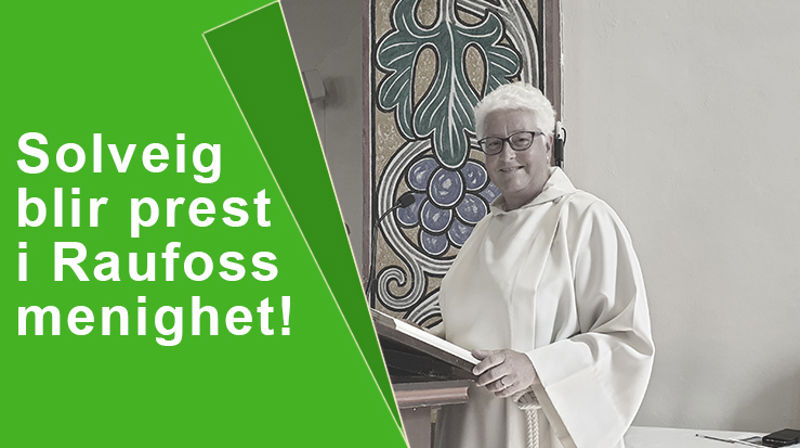 Solveig blir prest på Raufoss