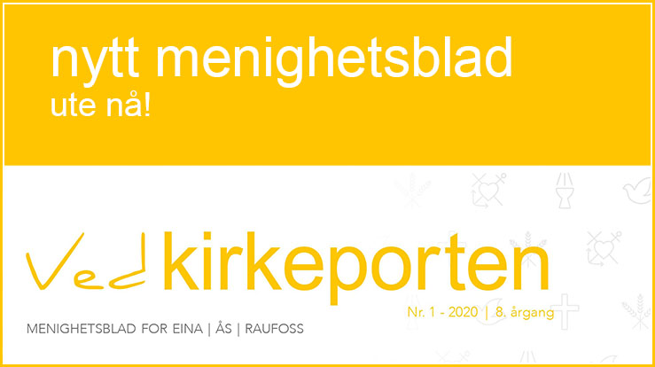 Årets første menighetsblad er ute!