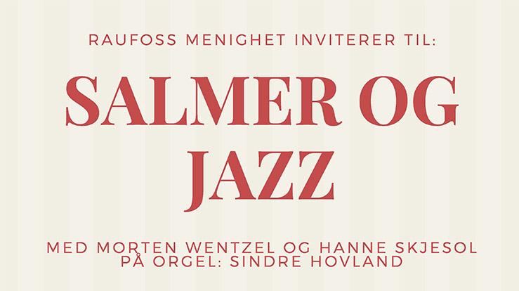 Salmer og jazz med Morten Wentzel og Hanne Moesgaard Skjesol