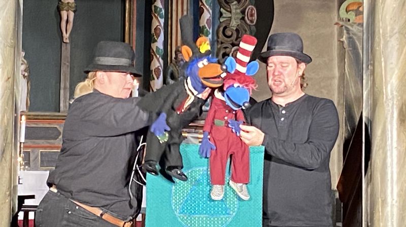 Kirkerottene besøkte Slidredomen