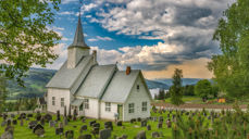 Røn kyrkje. Foto: Ola Døhl