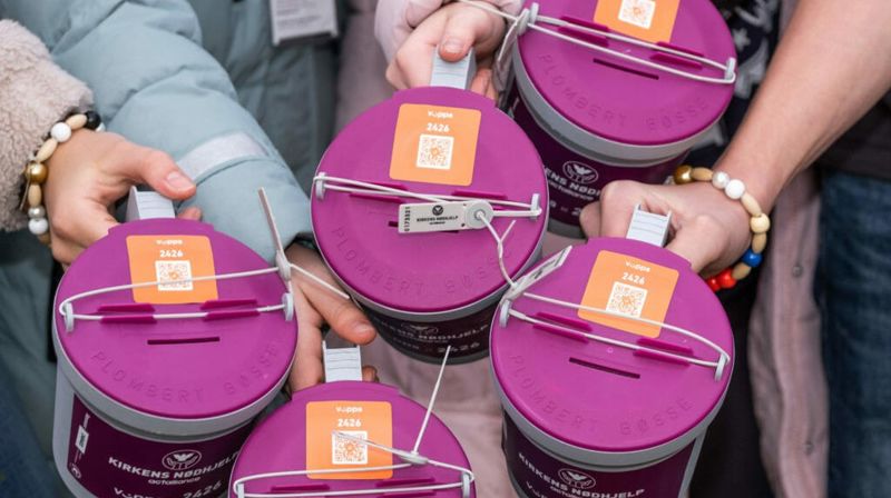 Konfirmantane samler inn penger til fasteaksjonen sundag 17. mars! Foto: Kirkens nødhjelp