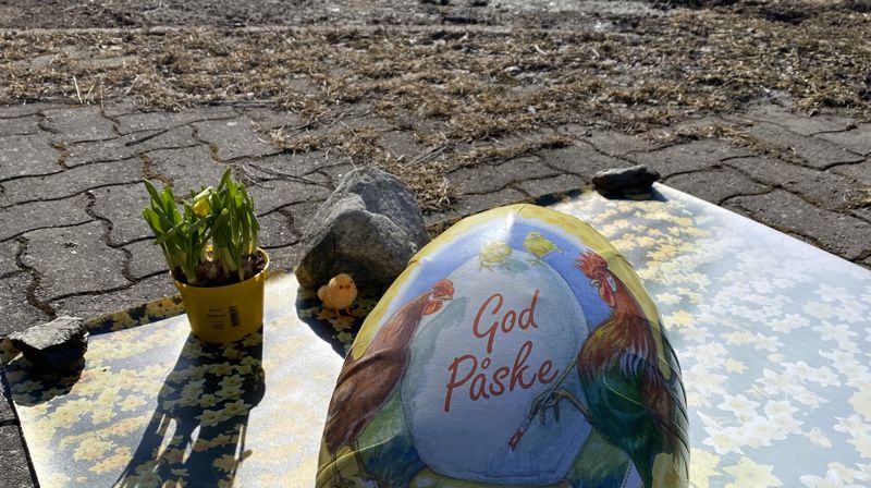 Bilder frå kyrkjene i påsken