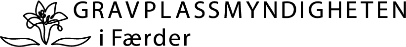 Gravplassmyndigheten i Færder logo