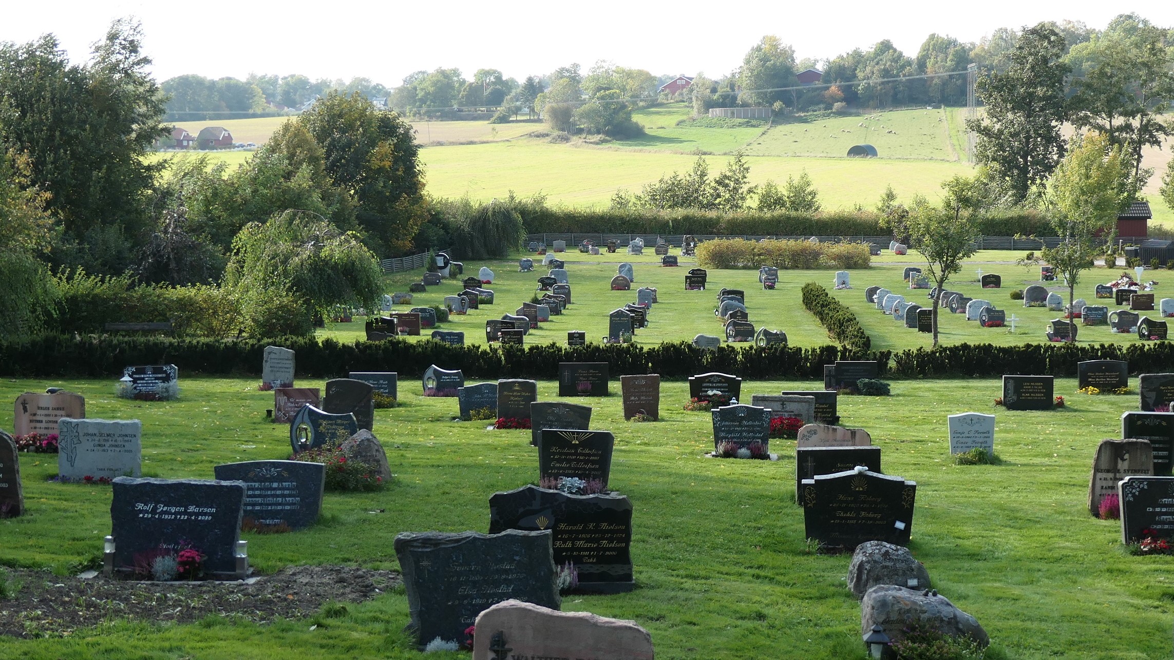 Fra Slagen kirkegård