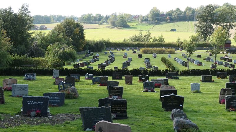 Fra Slagen kirkegård