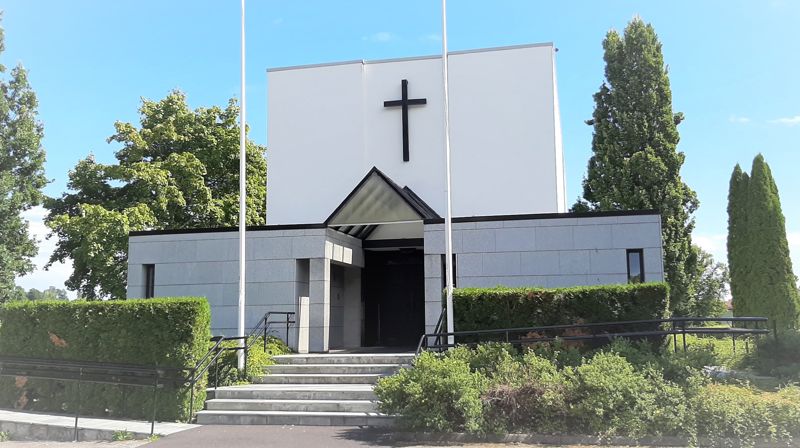 Solvang gravkapell på Tønsberg Nye gravplass