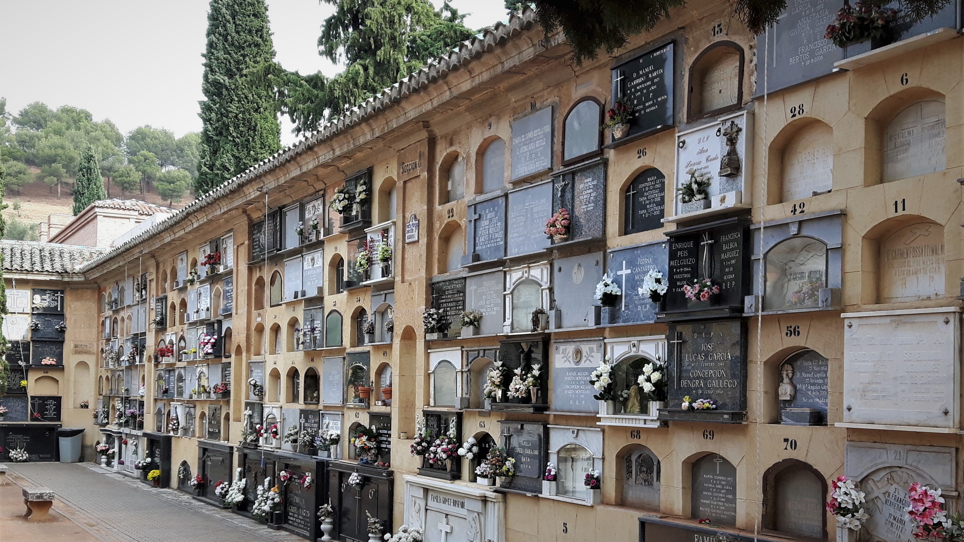 Urnevegg fra en gravplass i Spania