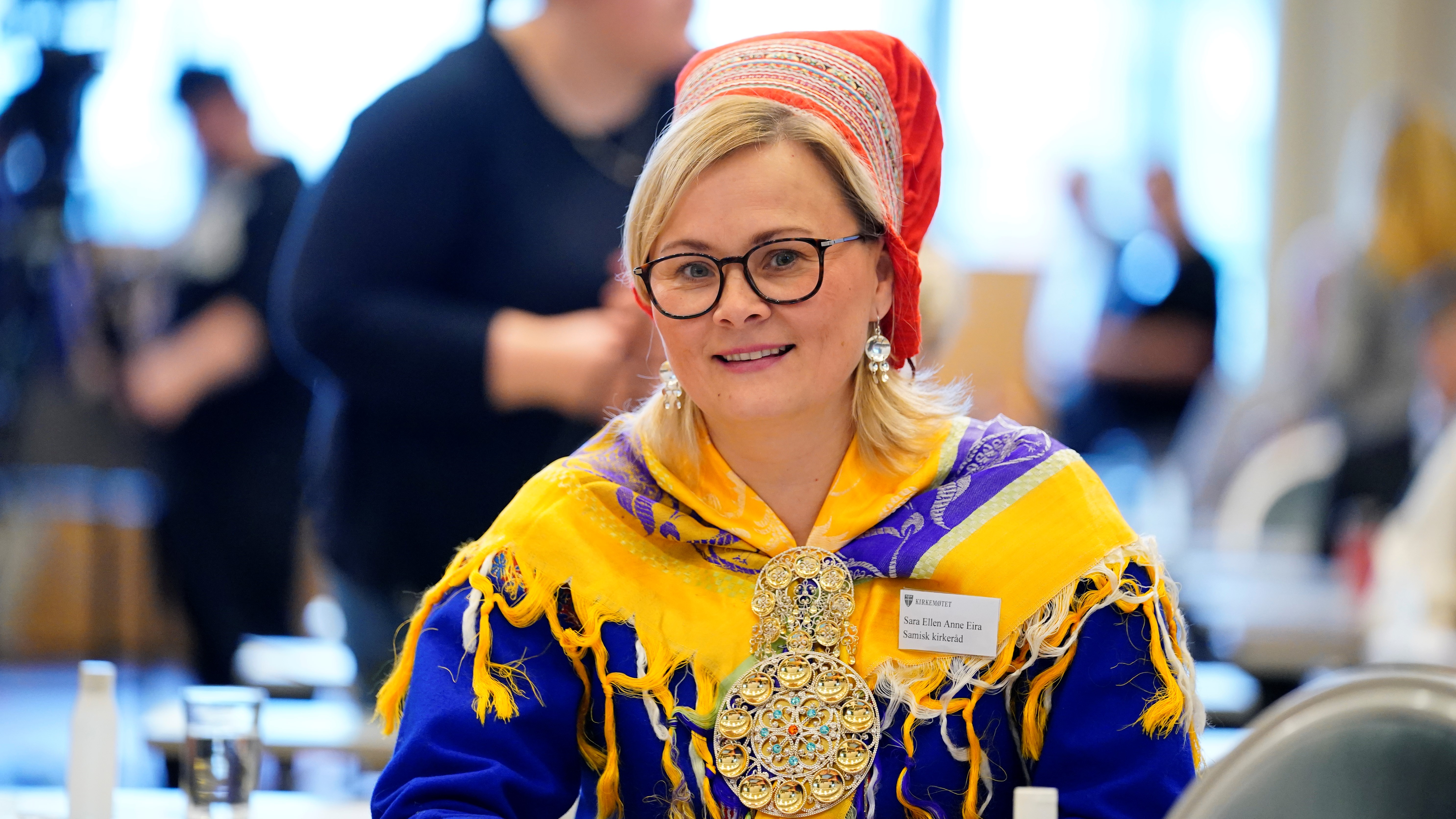 – Det er en berikelse å få muligheten til å jobbe med samiske saker i Den norske kirke, sier Sara Ellen Anne Eira som er leder av Samisk kirkeråd. Foto Den norske kirke.