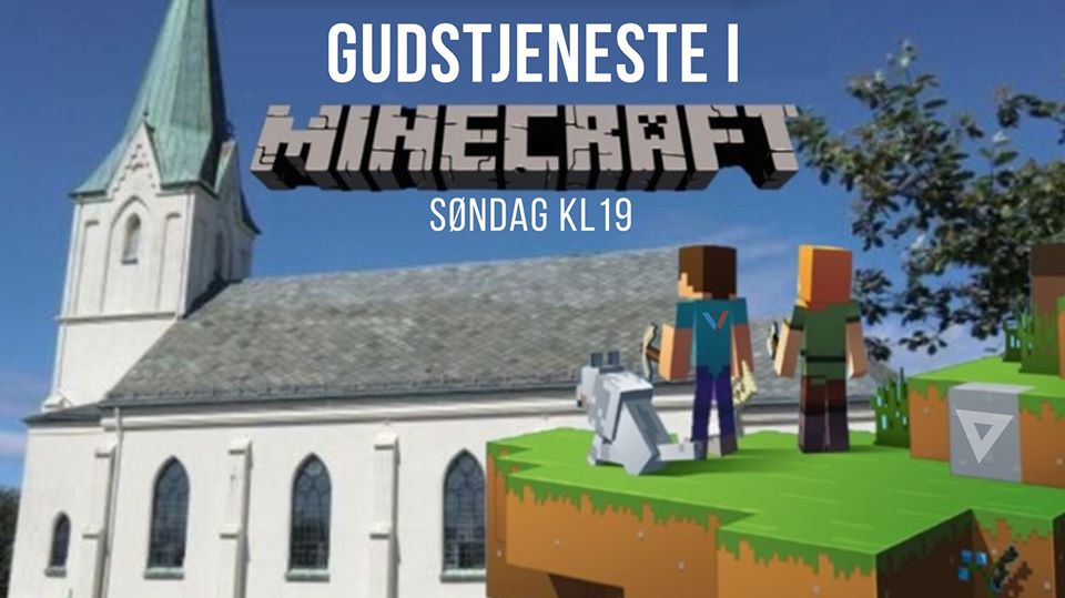Gudstjeneste i Minecraft!