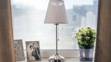 Brudebildet var en tingene Dagfinn tok med seg da han flyttet. Foto: Knut Røthe