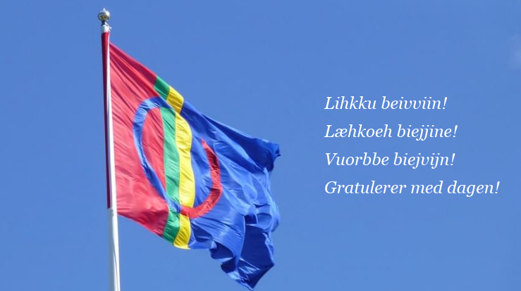 6. februar er det samisk nasjonaldag. Gratulerer med dagen! Foto: Thom Reijnders