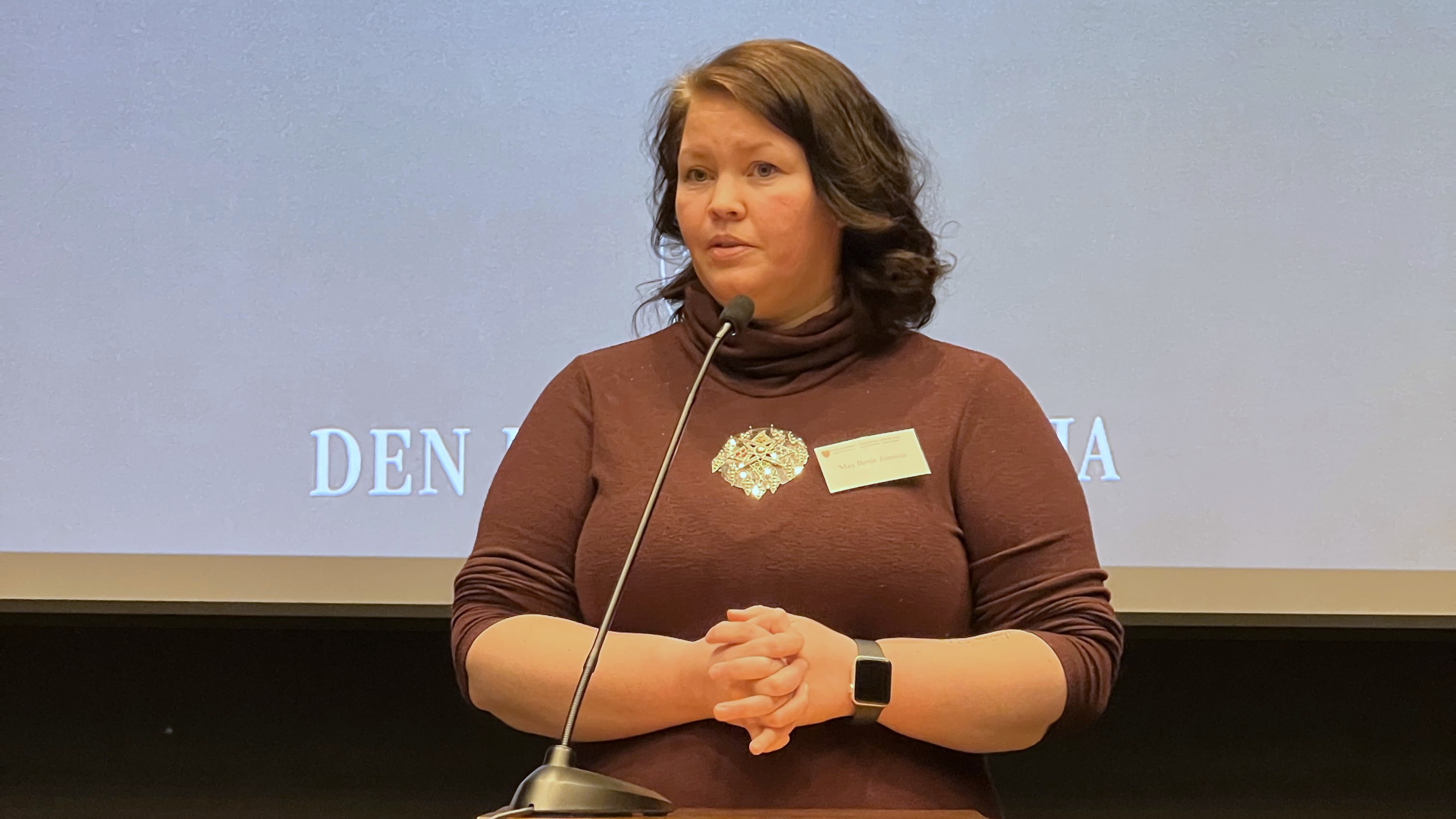 May Bente Jønsson er nominert som ny leder av Samisk kirkeråd. – Jeg er spent på å ta fatt på oppgavene sammen med det nye rådet. Foto: Den norske kirke.