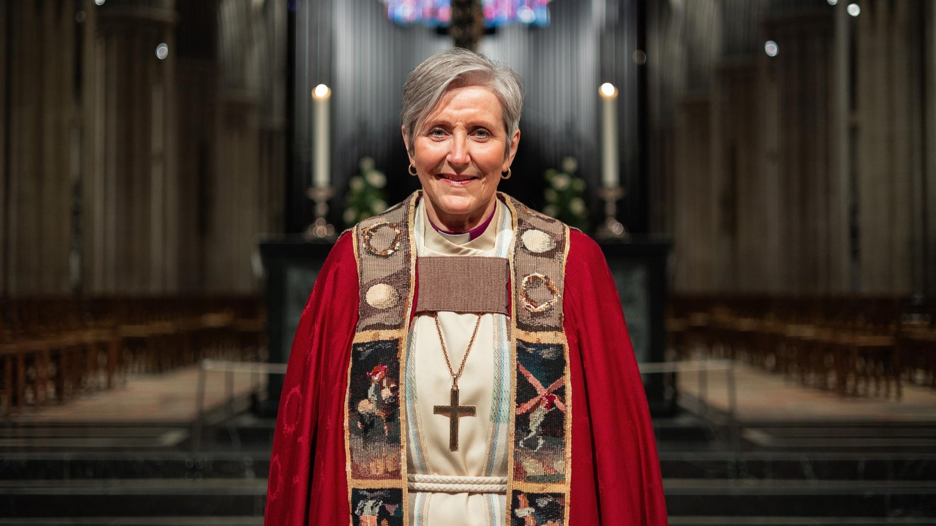 Nidaros-biskop Herborg Finnset holder preken i Nidarosdomen i år. Foto: Den norske kirke. 