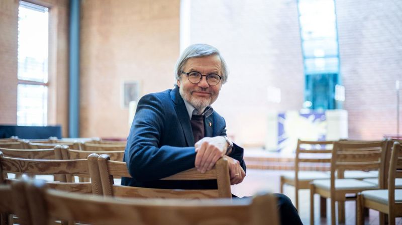 Harald Hegstad, leder i Kirkerådet, er enig med politikerne som mener at det er sider ved dagens finansieringsordning som ikke er bærekraftig. Foto: Den norske kirke.