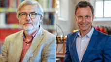 Harald Hegstad og Gard Sandaker-Nielsen er nominert til å bli leder av Kirkerådet. 