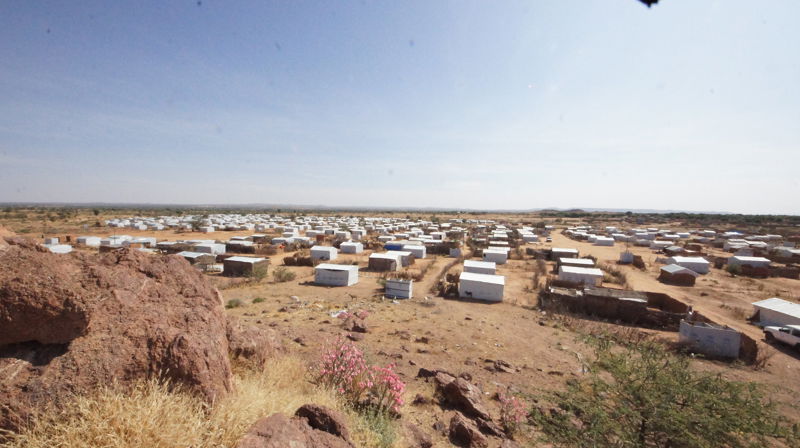 En flyktningleir i Tsjad med flyktninger fra Sudan, støttet av Det lutherske verdensforundet. Foto: LWF/ C. Kästner-Meyer.