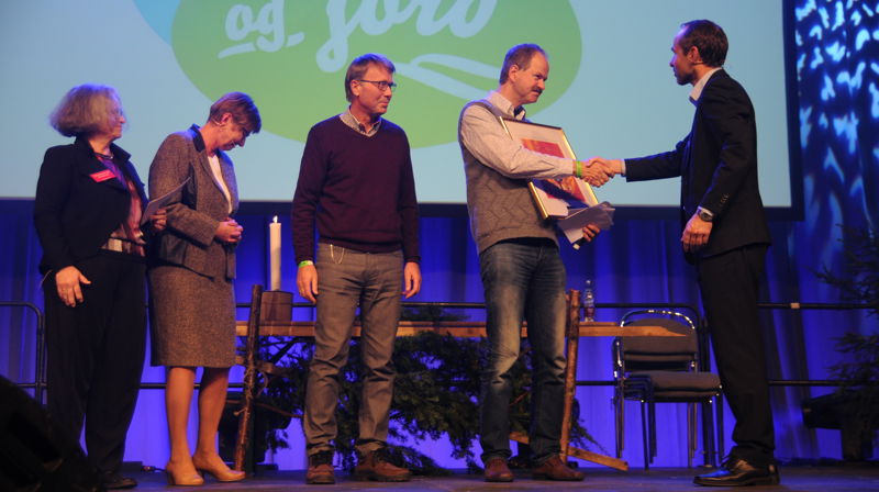Klimakonfirmantene vant årets trosopplæringspris. Foto: Irene F. Tausvik.