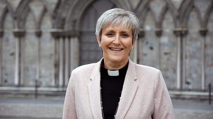 Herborg Finnset er den nye biskopen i Nidaros. (Foto: Magne Vik Bjørkøy)