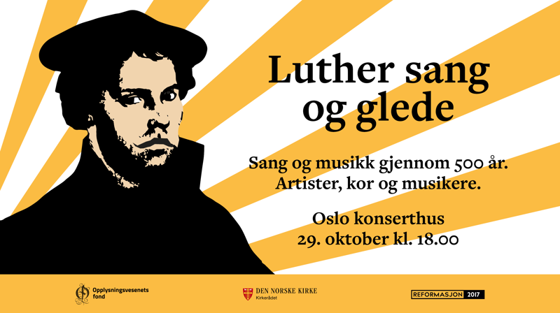 Luther sang og glede!