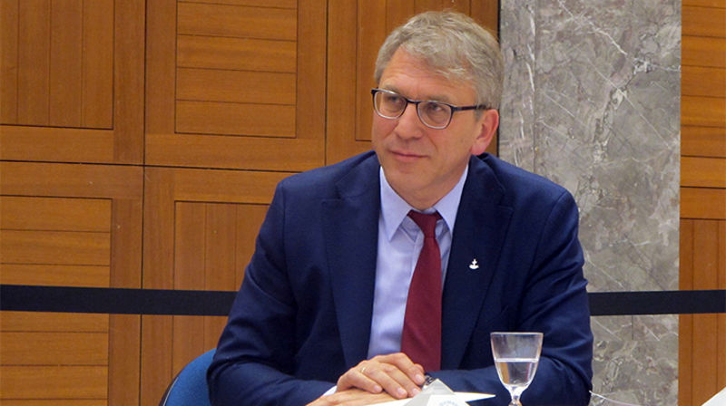 Generalsekretær Olav Fykse Tveit. (Foto: http://www.oikoumene.org)