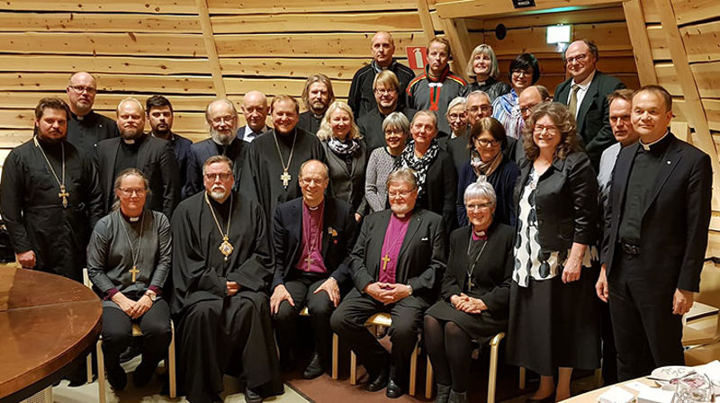 Fra møtet i Samarbeidsrådet for kristne kirker i Barentsregionen (SKKB) i Inari, Finland 8.-11. oktober.