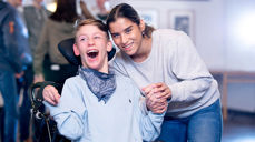 Inkludering i praksis i konfirmantundervisning. (Foto: Bo Mathisen)