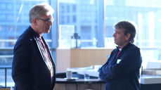 Preses Olav Fykse Tveit og biskop Stein Reinertsen.