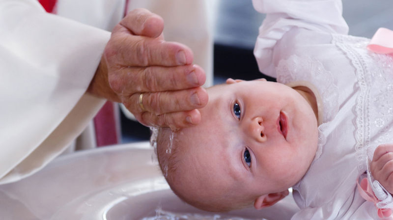 Dåp i Uranienborg kirke